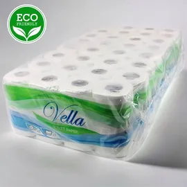 Vella Rollen Toilettenpapier Klopapier 3 lagig 150 Blatt Zellstoff