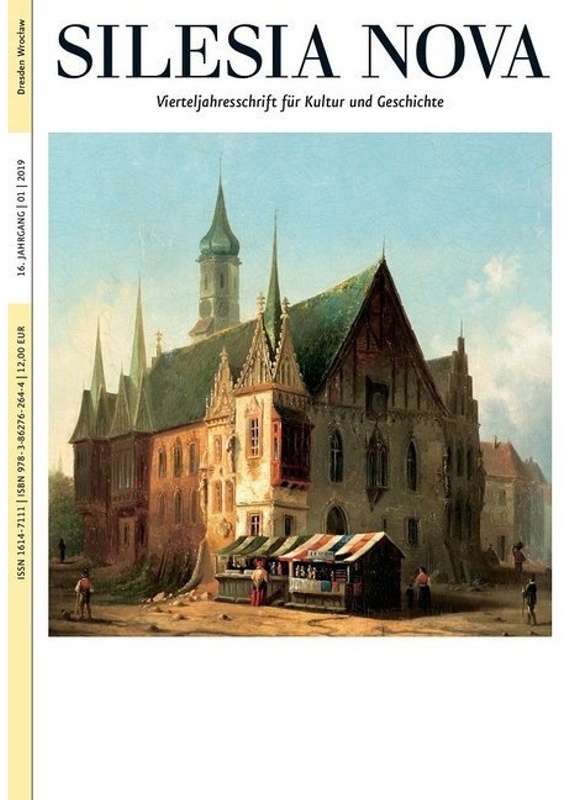 Silesia Nova. Zeitschrift Für Kultur Und Geschichte / Silesia Nova. Zeitschrift Für Kultur Und Geschichte / Silesia Nova  Kartoniert (TB)