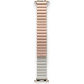 Uniq Revix Reversix Magnetic Uhrenarmband, Apple Watch 45/44/42 mm, pink/beige