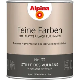 Alpina Feine Farben Lack 750 ml No. 33 stille des vulkans