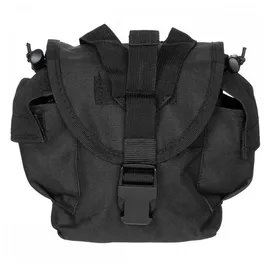 Max Fuchs Trinkflaschen Tasche Molle Schwarz
