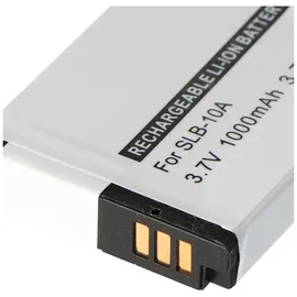 AccuCell Akku passend für Samsung SLB-10A, SLB10A, ES55, HZ10W, L100