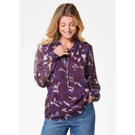 GOLDNER Chiffonbluse pink 19