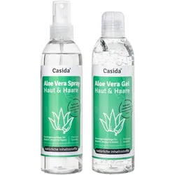 Casida Aloe Vera Spray Haut & Haare 2X200 ml