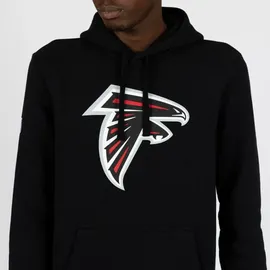 New Era Atlanta Falcons NFL Team Logo Hoody Schwarz Kapuzenpullover - S