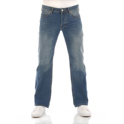 LTB Herren Jeans TINMAN Bootcut Giotto Wash 2426 Tiefer Bund Knopfleiste W 38 L 30