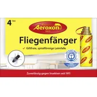 AEROXON Aeroxon® Fliegenfänger, für innen, Leimrollen, 4 Stück