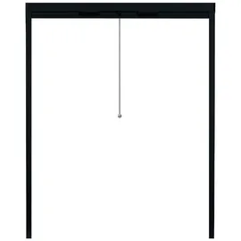 APANA Insektenschutz Fenster Rollo 60 x 100 cm anthrazit