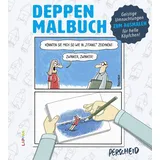 Lappan Verlag Deppen-Malbuch