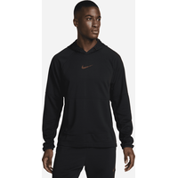 Nike Dri-FIT Fleece-Fitness-Pullover Herren Black/Iron Grey XL