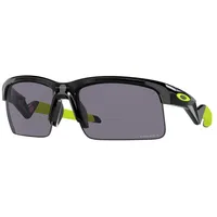 OAKLEY Capacitor Sonnenbrillen Für Kinder - Polished Black - Prizm Grey/CAT3