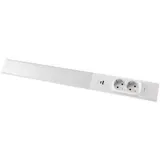 ChiliTec LED Unterbauleuchte 60cm 2 Steckdosen Arusha