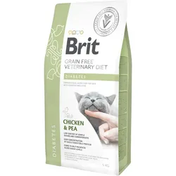 Brit gf veterinärmedizinische Diäten Katze Diabetes 2kg
