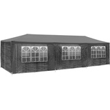 Tectake tectake® Pavillon Elasa 9x3 m, mit 8 Seitenteilen 1