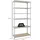 Proregal Schwerlastregal Giant Muli HxBxT 250 x 120 x 30 cm 6 Fachböden Fachlast 200 kg Grau
