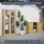 Jan Nowak Vitrine ELLO 185 x 90 x 40 cm Beige