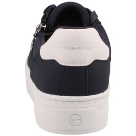 TAMARIS Damen Sneaker Plateau Reißverschluss 1-23313-41, Größe:39 EU, Farbe:Blau