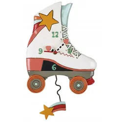 Allen Design -Enesco Roller Skate Wanduhr Rollschuh 37mm- P2104
