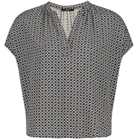 Zero Shirtbluse mit Print Braun 40