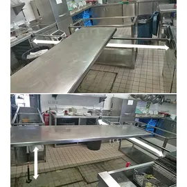 PIHER Deckenstütze Stahl 40-60 cm schwarz
