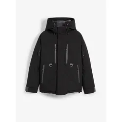 bonprix wasserdichte Ski-Jacke mit Schneefang, schwarz, 44