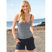 Feel Good Badeshorts Damen Schwarz 44