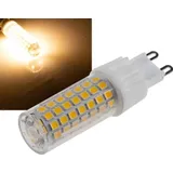 ChiliTec LED Stiftsockel G9, 8W, 720lm, 330°, 230V, 3000K, warmweiß