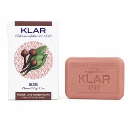 Klar Seifen Hand- und Körperseife Nelke 100 g