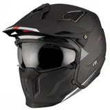 Trial Helm MT Streetfighter SV uni matt schwarz L