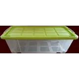 WieWin Eurobox Stapelbox Lagerkiste Transportbox Deckel versch Farben 60x40x30cm