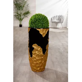 Gilde Famosa 33 x 33 x 33 cm Goldfarben/Schwarz