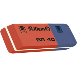 Pelikan Radiergummi rot/blau
