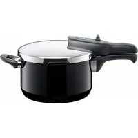 Schnellkochtopf 4,5l 22cm schwarz Keramik Induktion - Schwarz