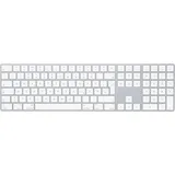 Apple Magic Keyboard mit Ziffernblock DE silber