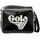 GOLA Redford CUB901 Unisex - Erwachsene Henkeltaschen, Schwarz (Black/White), 36x27x12 cm (B x H x T)