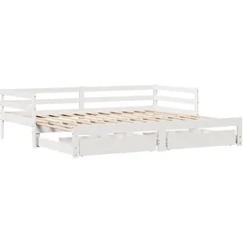 vidaXL Tagesbett 80 x 200 cm weiß