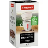 Rombouts Italienischer Kaffeefilter, 10 Stück, 8 Boxen