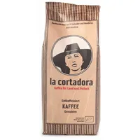 El Puente Kaffee La Cortadora Bio-Kaffee gem. 250 g entkoffeiniert, Fair Trade, Bio, Handmade