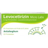 Micro Labs GmbH Levocetirizin Micro Labs 5 mg Filmtabletten