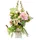 I.GE.A. Kunstblume Arrangement Blüten/Ranunkel, I.GE.A., Höhe 44 cm, Topf aus Keramik rosa