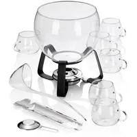 Kela Feuerzangenbowle JUNTOS, Glas transparent 11tlg