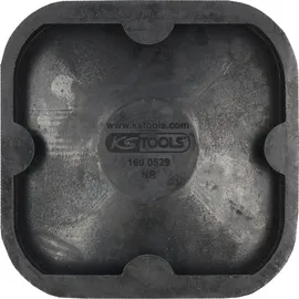 KS Tools 160.0529 Gummiauflage 01 Universal für Rangierheber, 120 x 120 x 25 mm