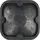KS Tools 160.0529 Gummiauflage 01 Universal für Rangierheber, 120 x 120 x 25 mm