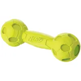 Nerf Dog Squeak Barbell green