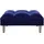 Playboy Hocker Scarlett Samt Blau