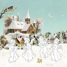 Coppenrath Verlag Kreativ-Adventskalender Nostalgische Weihnachtswelt