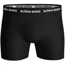 Björn Borg Boxershorts 3er Pack Schwarz / Bunt S