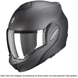 Scorpion Exo-Tech Evo Carbon Solid, Modularhelm - Matt-Schwarz XL