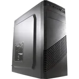 LC-POWER LC-7037B Midi-Tower Black Computer Case – Computer Cases (Midi-Tower, PC, Metal, Plastic, ATX, Micro-ATX, Mini-ITX, Black, 14.5 cm)