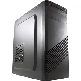 LC-POWER LC-7037B Midi-Tower Black Computer Case – Computer Cases (Midi-Tower, PC, Metal, Plastic, ATX, Micro-ATX, Mini-ITX, Black, 14.5 cm)